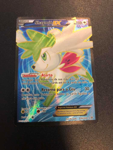 Card Pokemon Shaymin Ex Full Art